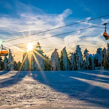 Mountain Panorama Klinovec Лоучна-под-Клиновцем